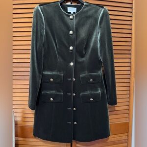 Lilly Sisto for Gianni Bini New without Tags Velvet Mini Dress or Jacket, Size 4